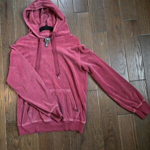 Houston White Target Burgundy Hoodie
